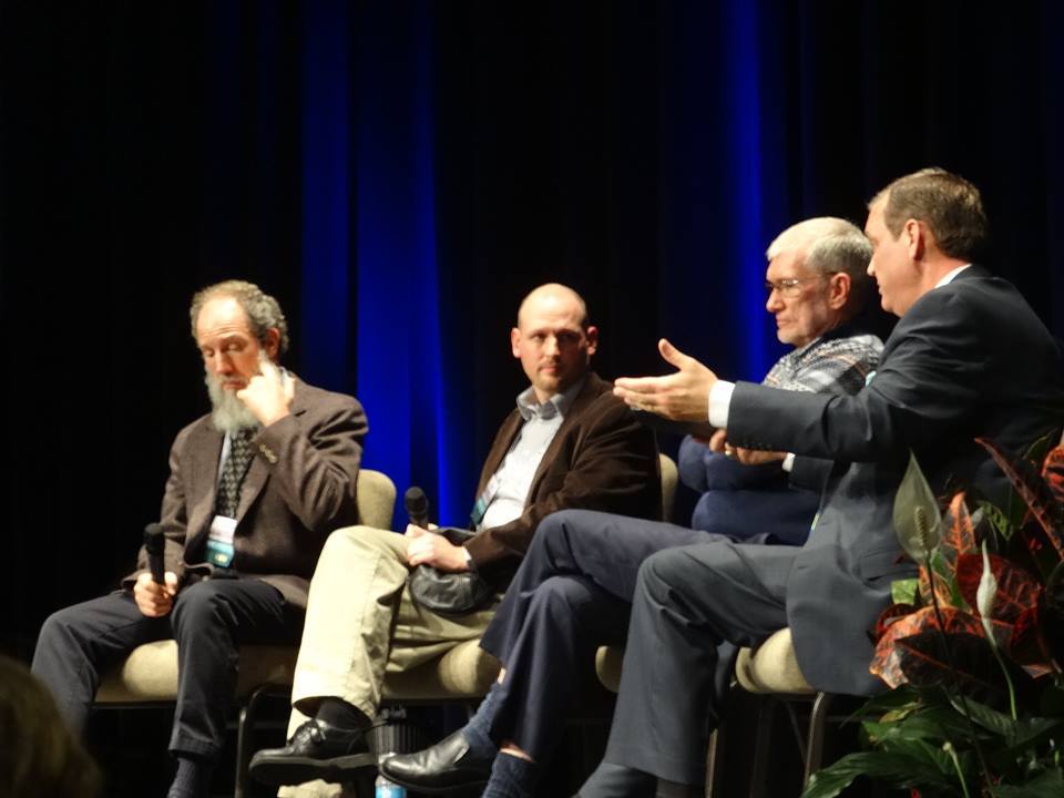 Dr. Brian Ray, Ph.D., Israel Wayne, Ken Ham and Dr. Albert Mohler.